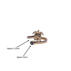 Wedding Wear 925 Sterling Silver Gold Plated Jewelry Blue Sapphire Gemstone Women Wear Classic <b>Couple</b> <b>Ring</b> - Product Image 5