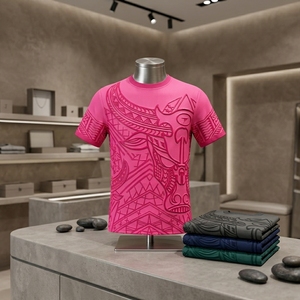 เสื้อยืดวิ่งออกกำลังกายผู้ชาย แขนยาว แบบสตรีทแวร์ ระบายอากาศได้ดี เป็นมิตรกับสิ่งแวดล้อม ผลิตจากโพลีเอสเตอร์ 100% - Product Image 4