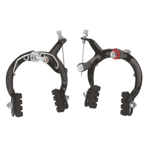 Ensemble de freins à étrier BMX, frein à étrier en alliage durable avec plaquettes, pièces de rechange pour vélo Roadster, réglables - Product Image 2