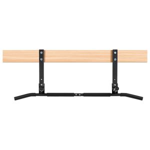 Barra de dominadas para techo de gimnasio en casa, 42 cm de ancho, con múltiples agarres, montaje en viga, equipo de entrenamiento multifunción - Product Image 4