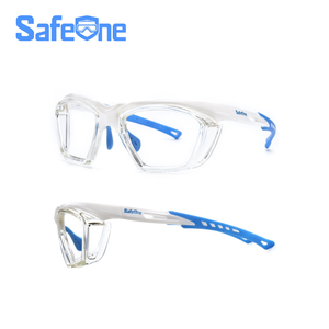 Protector ocular SafeOne J140P Gen2 blanco para pickleball sin lentes - Product Image 1