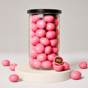 Guayaba seca cubierta de chocolate rosa como un delicioso bocadillo saludable de fruta deshidratada en caja de embalaje personalizada para venta al por mayor - Product Image 3