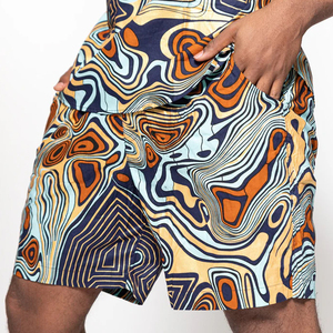 Low Price Fashion Wear <b>Men</b> Swim Shorts 2026 Best Design <b>Men</b> Swimming <b>Trunk</b> Digital Print Casual Beachwear Shorts - Product Image 3