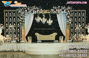 ผนังเทียนสวยที่สุดสำหรับตกแต่งเวทีงานแต่ง,ฉากหลังเทียนตกแต่งงานแต่งงานของชาวฮินดู - Product Image 2