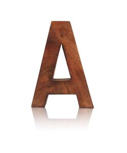 Lettres de l'alphabet en bois pour souvenir de bébé, cadeau personnalisé, décoration de chambre d'enfant - Product Image 1