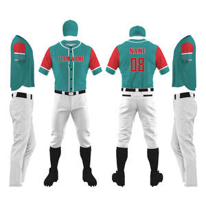Professional Baseball Uniform Wholesale Price Lightweight Adult Baseball Uniform Breathable Sportswear Custom Team Logo - Product Image 6