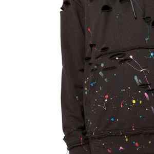 Sweat à capuche en coton 100% uni, séchage rapide, très demandé, pour homme, style streetwear, hiver, polaire - Product Image 4