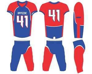 Uniformes de Fútbol Americano para Adultos, Conjuntos de Camisetas de Fútbol Personalizadas con Estampado de Manga Corta, Venta al por Mayor - Product Image 2