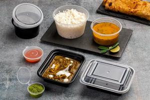 กล่องพลาสติกบรรจุอาหารปลอดภัยและรีไซเคิลได้สำหรับใช้ในร้านอาหารสำหรับใช้ซื้อกลับบ้าน - Product Image 4