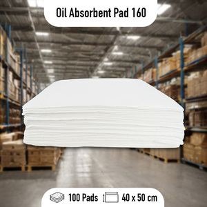Almohadilla Absorbente de Aceite de 160 GSM, 40x50 cm, Almohadilla Industrial para Absorción de Derrames de Aceite para Taller, Almacén, Industria Petrolera, Grado Industrial - Product Image 2