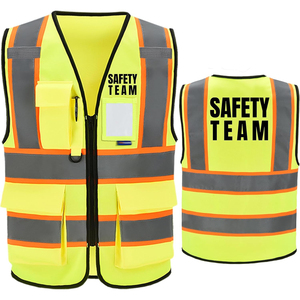 Chaleco de Seguridad de Alta Visibilidad Premium, Ropa de Trabajo Transpirable, Suministro al por Mayor del Fabricante - Product Image 1
