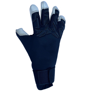 Gants de gardien de but en cuir OEM légers, respirants, à doigts complets, épaissis, avec fermeture auto-agrippante pour l'entraînement - Product Image 5