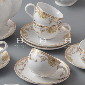 Service à thé en céramique Thien Ma avec un design minimaliste de style vietnamien pour les restaurants, les hôtels, les familles ou les boissons de luxe - Product Image 3