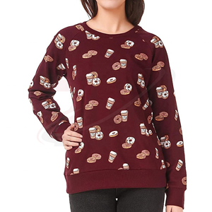Sweat-shirt imprimé pour femme, col rond décontracté, vêtement tendance pour un confort et un style au quotidien - Product Image 5