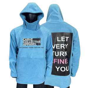 Veste de ski unisexe grande taille respirante coupe-vent avec fermeture éclair en polaire imperméable et isolée pour snowboard, service OEM - Product Image 1