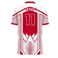 Conjunto de Uniforme de Fútbol Personalizado Rojo y Blanco, Uniforme de Fútbol Profesional, Ropa Deportiva Transpirable para Equipos, Alibaba.com