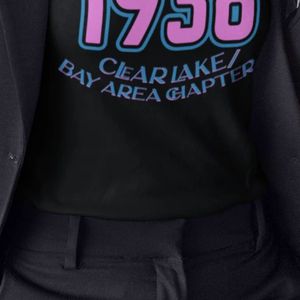 แจ็คแอนด์จิล เสื้อยืดกราฟิกผู้หญิง ปี 1938 สีดำ แขนสั้น คอกลม ผ้าฝ้ายลำลอง สำหรับกิจกรรมครอบครัว การประชุม และชีวิตประจำวัน - Product Image 3