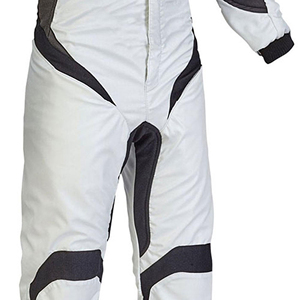 Combinaison de course moto pour homme, manches longues, blanche, colorée, respirante, toutes saisons - Product Image 5