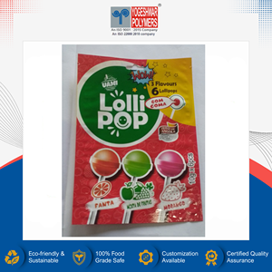 ถุงพลาสติกบรรจุภัณฑ์ช็อกโกแลตแบบม้วน วัสดุ PET + PEARLIZED BOPP คุณภาพสูง เกรดอาหาร ปิดผนึกตรงกลาง สำหรับขาย - Product Image 3