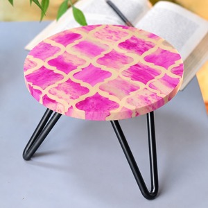 Support à gâteau en bois et en fer de qualité supérieure, nouveau style, pour la présentation de cupcakes, vitrine de boulangerie et traiteur d'événements - Product Image 2