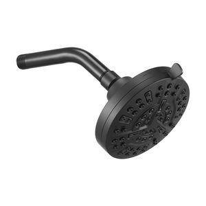 Set Doccia Completo da 5 Pollici con Soffione a Pioggia e 8 Impostazioni di Getto Regolabile, Rubinetto per Vasca da Bagno con Bocca di Scarico Inclusa - Product Image 3