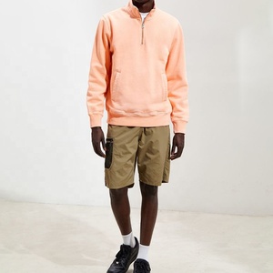 เสื้อสเวตเชิ้ตผู้ชายคอโอ แขนยาว ซิปครึ่งตัว ขอบแขนและชายเสื้อแบบริบ มีกระเป๋าหน้า ผ้าเนื้อหนา ใส่ได้ในฤดูหนาว ขายส่งจากโรงงาน 100% - Product Image 5