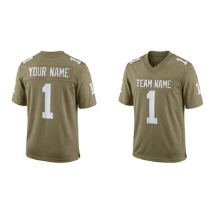 Camiseta de Fútbol Americano Personalizada Negra con Número 5 Amarillo, Cuello en V para Mujer, Malla de Poliéster que Absorbe la Humedad, Manga Corta para Hombre Adulto - Product Image 2