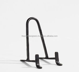 Porte-livres de cuisine en métal élégant avec un design en spirale, apportant une touche vintage à la cuisine tout en soutenant les livres de cuisine de manière sécurisée - Product Image 2