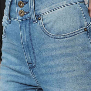 Pantalones Cargo de Mezclilla de Poliéster para Mujer, de Alta Calidad, Diseño Pintado, Jeans Casuales, Venta al Por Mayor, Proveedor Directo de Ropa OEM - Product Image 6