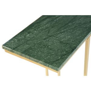 Tavolo "c" in marmo da 24 pollici con struttura in metallo per soggiorno Set di 1 elegante mobile da soggiorno - Product Image 5