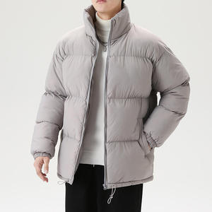 Custom Logo Cotton Polyester Design Warm Bubble Padded Down Puffer Outdoor Men' s Winter <b>Jacket</b> for Men - Product Image 3