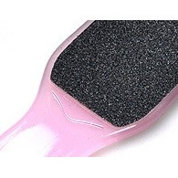 Lima de pedicura coreana cuadrada (R) de grano 80/100, logotipo OEM personalizado para venta al por mayor en salones de belleza - Product Image 1