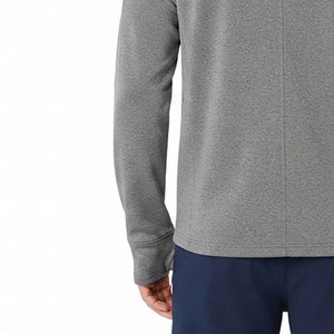 Chaqueta Personalizada con Etiqueta Privada para Hombre, Chaqueta con Cierre de Cremallera 1/4 y Bolsillos Laterales, Servicio OEM, Precio Bajo, Chaqueta Ligera Impermeable - Product Image 3