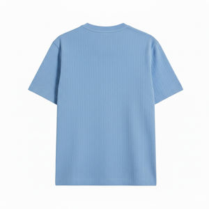 Camiseta de Hombre Personalizada al por Mayor con Logotipo, Tejido Grueso de Poliéster/Algodón, Diseño 3D, Corte Regular, Estilo Hip Hop - Product Image 2