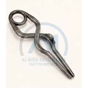 Al Mida Healthcare AMHC-R-37 Instrument chirurgical 60mm X 22mm Pince manuelle en métal pour chirurgie vasculaire Certifié CE Classe I - Product Image 5