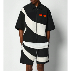 Chaqueta y Pantalones Deportivos de Nailon Personalizados para Hombre, con Detalles Reflectantes 3M, Cortavientos, Traje Deportivo - Product Image 5