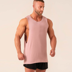 Soft Comfort Gym Stinger <b>Vest</b> Spandex Cotton Breathable Sleeveless <b>Stringer</b> Tank OEM Private Label Factory Anti-Pilling Quick - Product Image 4