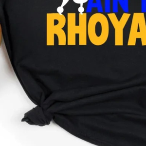 YOUR GIRLS IN RHOYAL เสื้อยืดพิมพ์ลายกราฟิกสำหรับผู้หญิง สีดำ แขนสั้น คอกลม แฟชั่นลำลอง สตรีทแวร์ แบบกำหนดเองได้ - Product Image 3