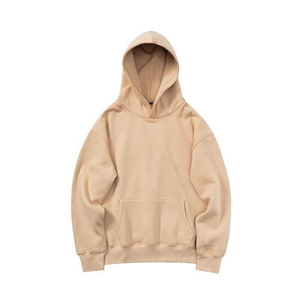 Men's Durable & Breathable Oversized Long Sleeve Hoodie Acid <b>Wash</b> Design with Embroidery Logo Solid Pattern Hoodies - Product Image 3