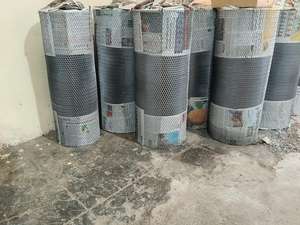 High strength galvanized perforated metal <b>sheet</b> diamond hole <b>mesh</b> roll for heavy duty industrial fencing partition - Product Image 6