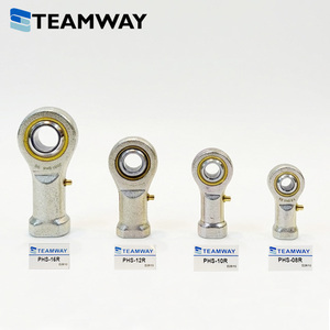 Roulement à rotule série PHS TEAMWAY - Roulement lisse sphérique femelle M8 M10 M12 M16 pour articulation de vérin pneumatique - Product Image 1