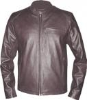 Unisex Trendy Waterproof Sheep Skin <b>PU</b> Leather Knitted Casual Bomber Jacket High Quality Vintage Style <b>Dress</b> - Product Image 4