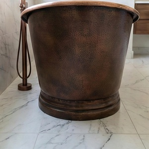 Proveedor de bañeras de cobre para pedidos al por mayor, exportador de bañeras de cobre en stock, entrega rápida de bañeras de cobre - Product Image 3