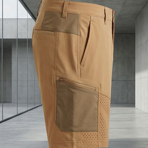 Pantalones Cortos Deportivos para Hombre, Negros, para Gimnasio, Correr, Fitness, MI Premium Active Street Fit, Cintura Elástica, Secado Rápido, Transpirables - Product Image 4