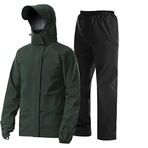 Combinaison de pluie imperméable en polyester noir unisexe pour adultes, manches longues, toutes saisons, vêtements d'extérieur, 140g, impression numérique, logo et design personnalisés - Product Image 2