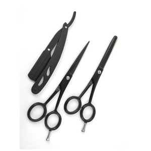Tijeras de Peluquería Profesionales de Acero Inoxidable de 6 Pulgadas, para Diestros, con Mango Largo Antideslizante y Afiladas - Product Image 4