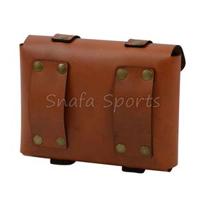 Sac banane vintage en cuir de vachette avec logo personnalisé pour homme, fermeture éclair, fonction antivol, pochette de poitrine de voyage - Product Image 2