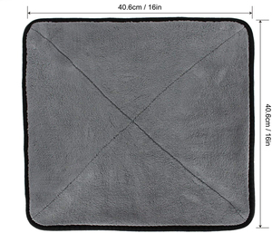 Serviettes de voiture : Produit le plus vendu – Serviette en microfibre à séchage rapide, toucher doux, chiffon de nettoyage sportif et rafraîchissant pour voiture - Product Image 3