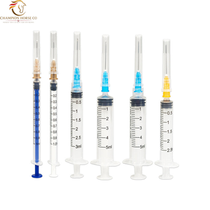 Jeringas Veterinarias Desechables Estériles con Agujas, Tamaños de 1ml a 60ml, de Plástico, Certificadas CE ISO, para Diversas Marcas - Product Image 1