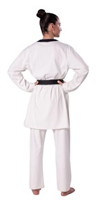 Uniforme de Karate Ultrafino Aprobado por la WTF, de Alta Elasticidad, Transpirable y de Secado Rápido para Verano - Product Image 3